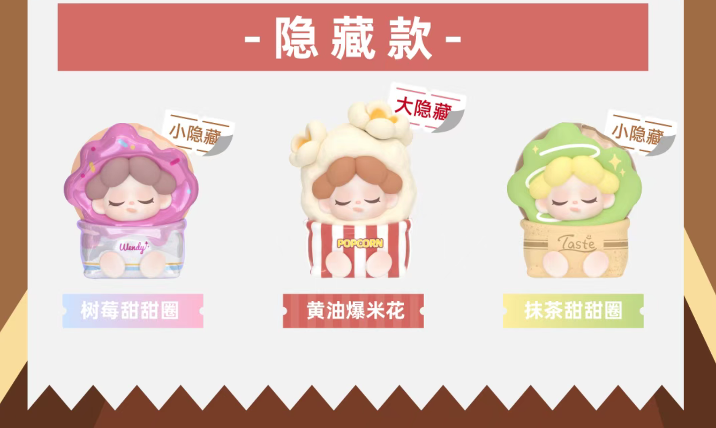 Wendy beans (One-day Manager) Blind bag (4 pcs/one bag)