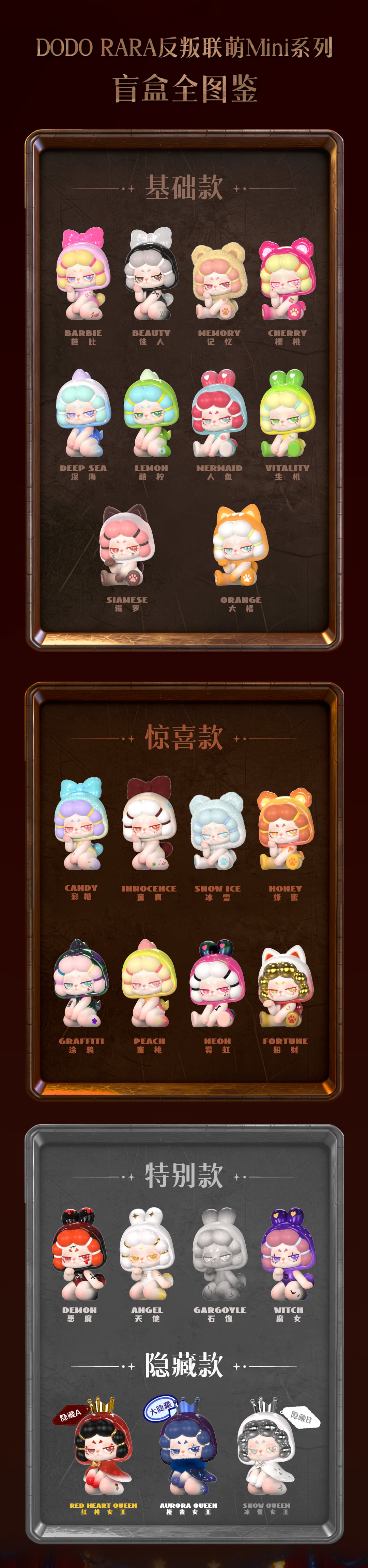 Dodorara Charming Villain (Whole Box 10pcs)