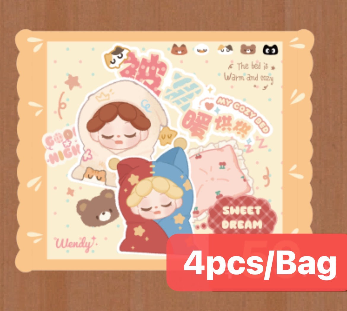 Wendy beans(My bed cozy) One blind bag 4pcs