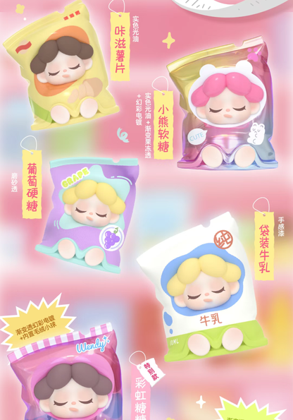 Wendy beans (One-day Manager) Blind bag (4 pcs/one bag)