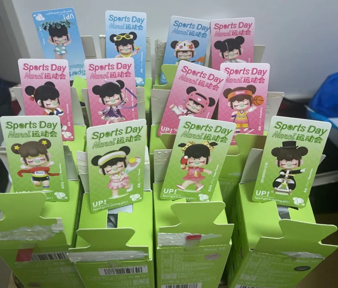 NANCI Sports (whole box 12pcs) Whole set 12pcs opened box unopened bags