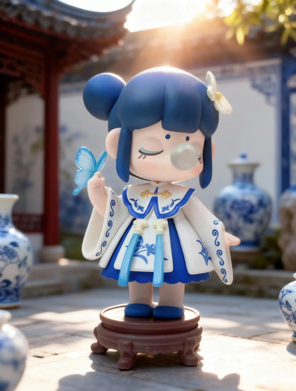 Limited Blue And White Porcelain Nanci