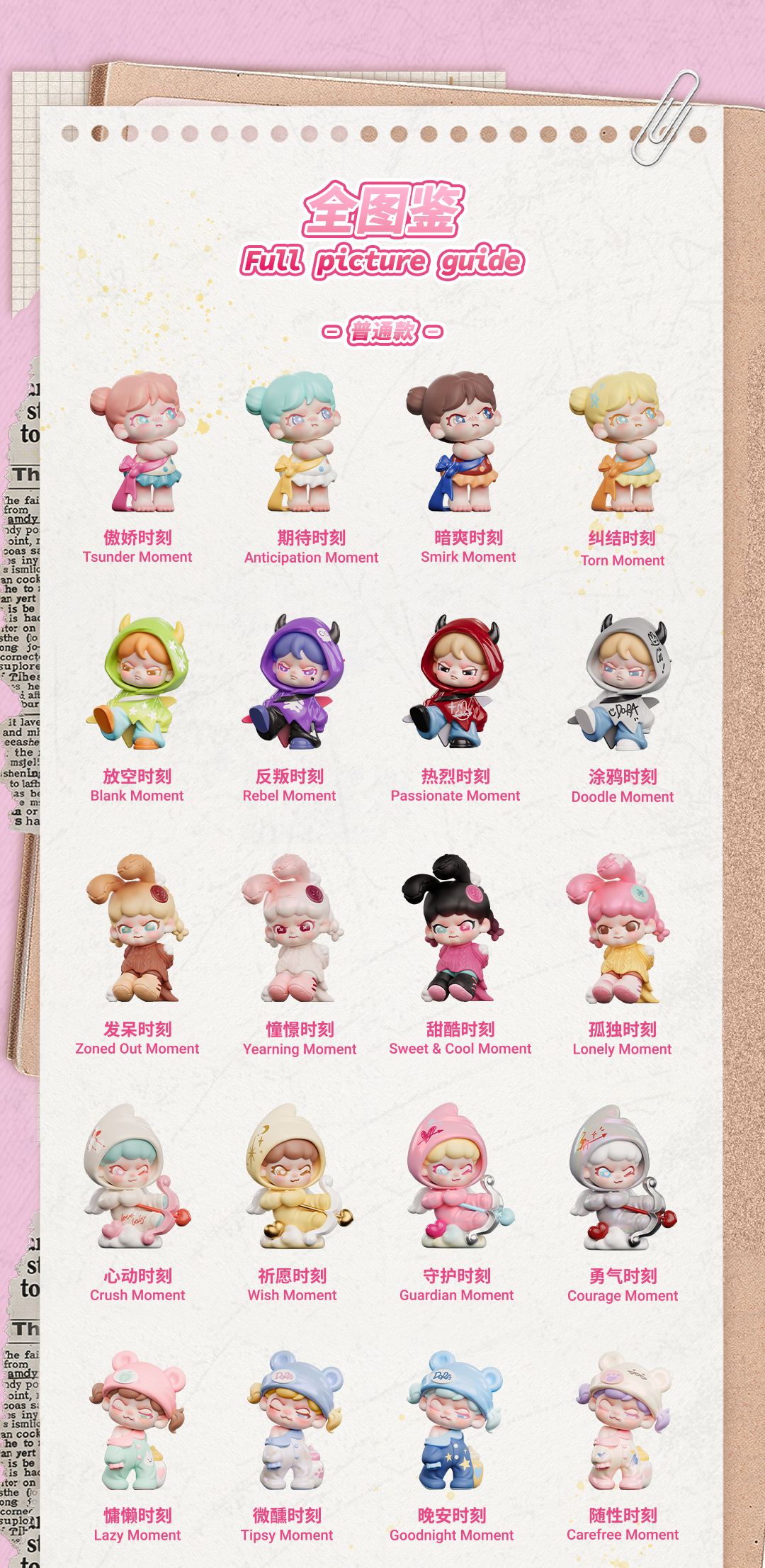 BABY DORA Cute Moment Mini Series（Whole Box 12pcs）