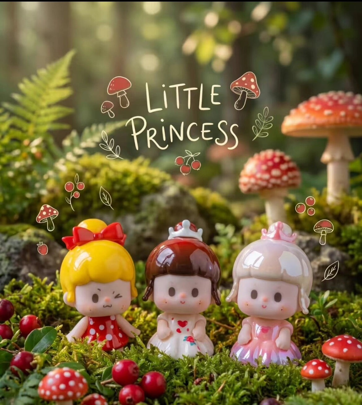 Little Princess(Whole Box 8Bags, One Bag 4pcs , 32pcs )