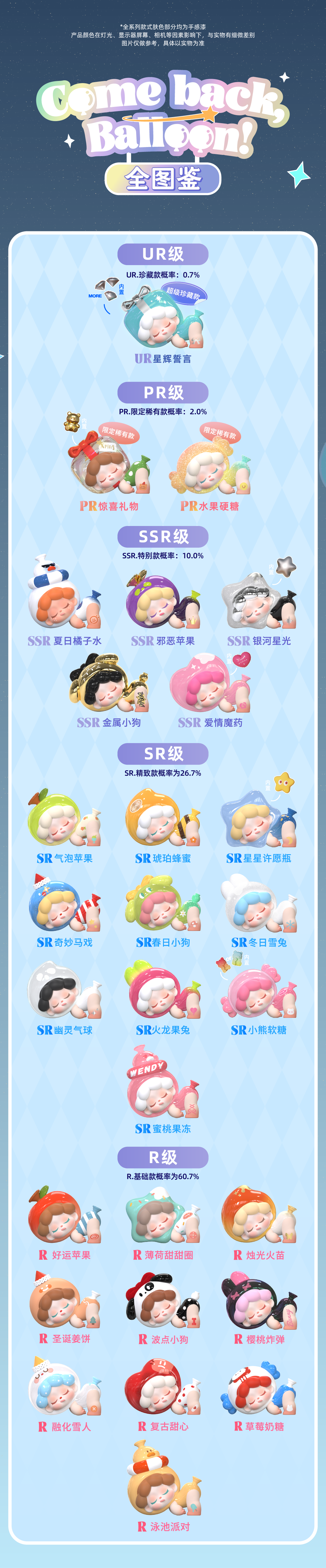 Wendy Come back Balloon(Whole box 12pcs)