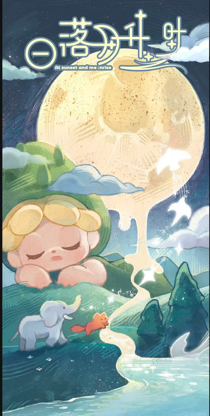 At Sunset And Moonrise Series Wendy