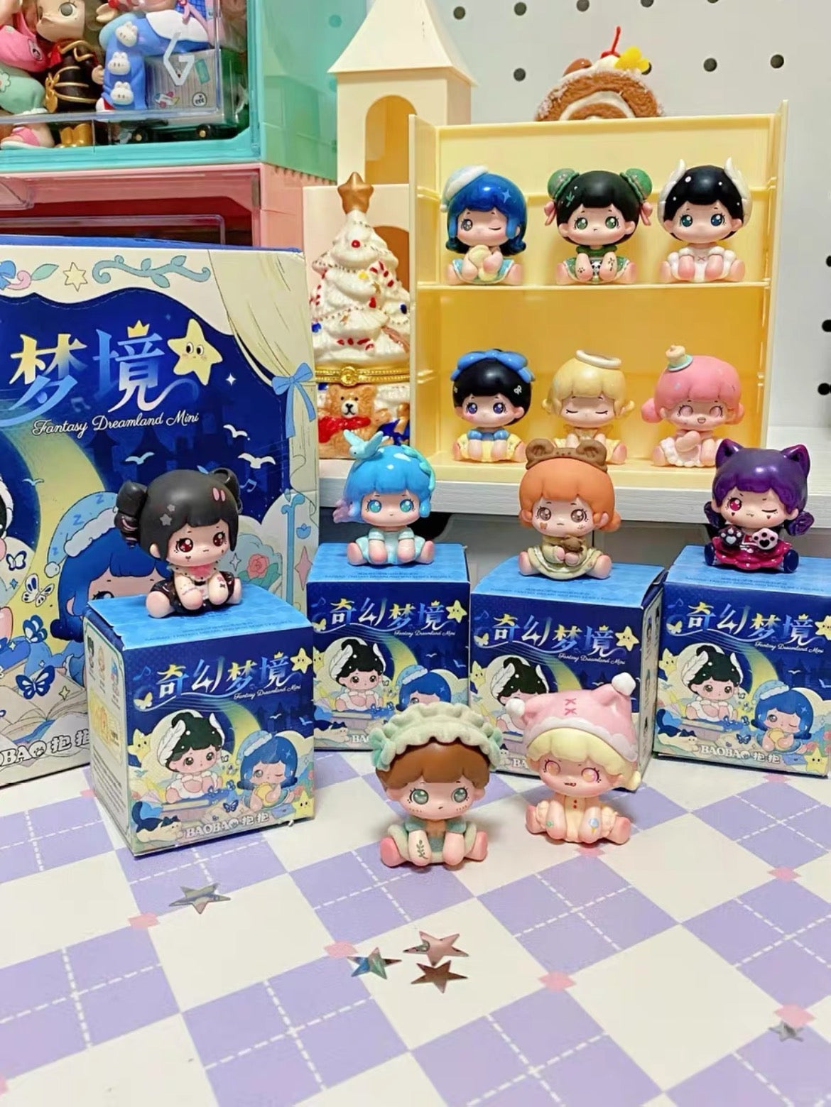 BaoBao The Fantasy Dream MINI Series Figurine Beans（Whole Box 12pcs ）