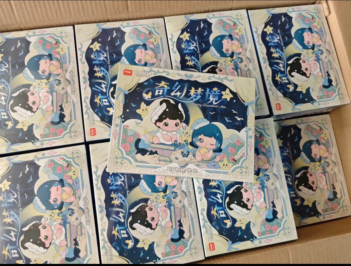 BaoBao The Fantasy Dream MINI Series Figurine Beans（Whole Box 12pcs ）