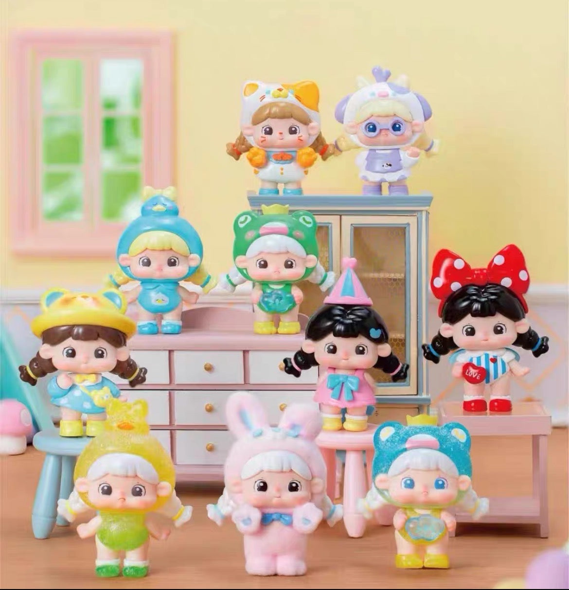 Tang Tang Ten-Pieces Candy Series Mini（Whole Box 8pcs ）