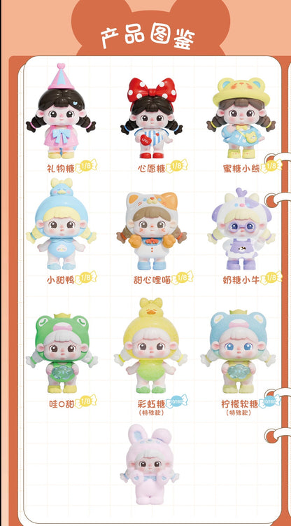 Tang Tang Ten-Pieces Candy Series Mini（Whole Box 8pcs ）