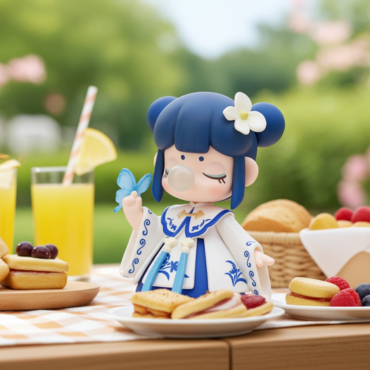 Limited Blue And White Porcelain Nanci