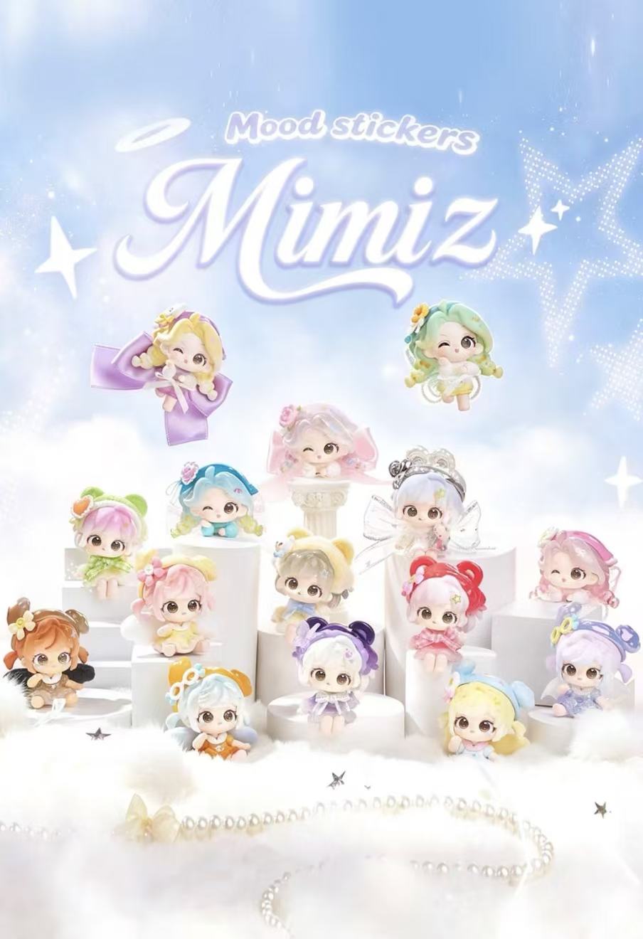 Mimiz Mood Stickers（Whole Box 12pcs）
