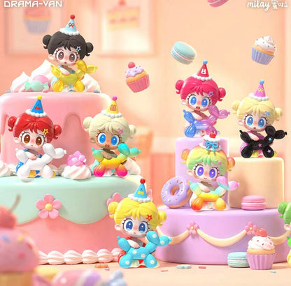 🌈 Rainbow Puppy Party（Whole Box 9pcs）