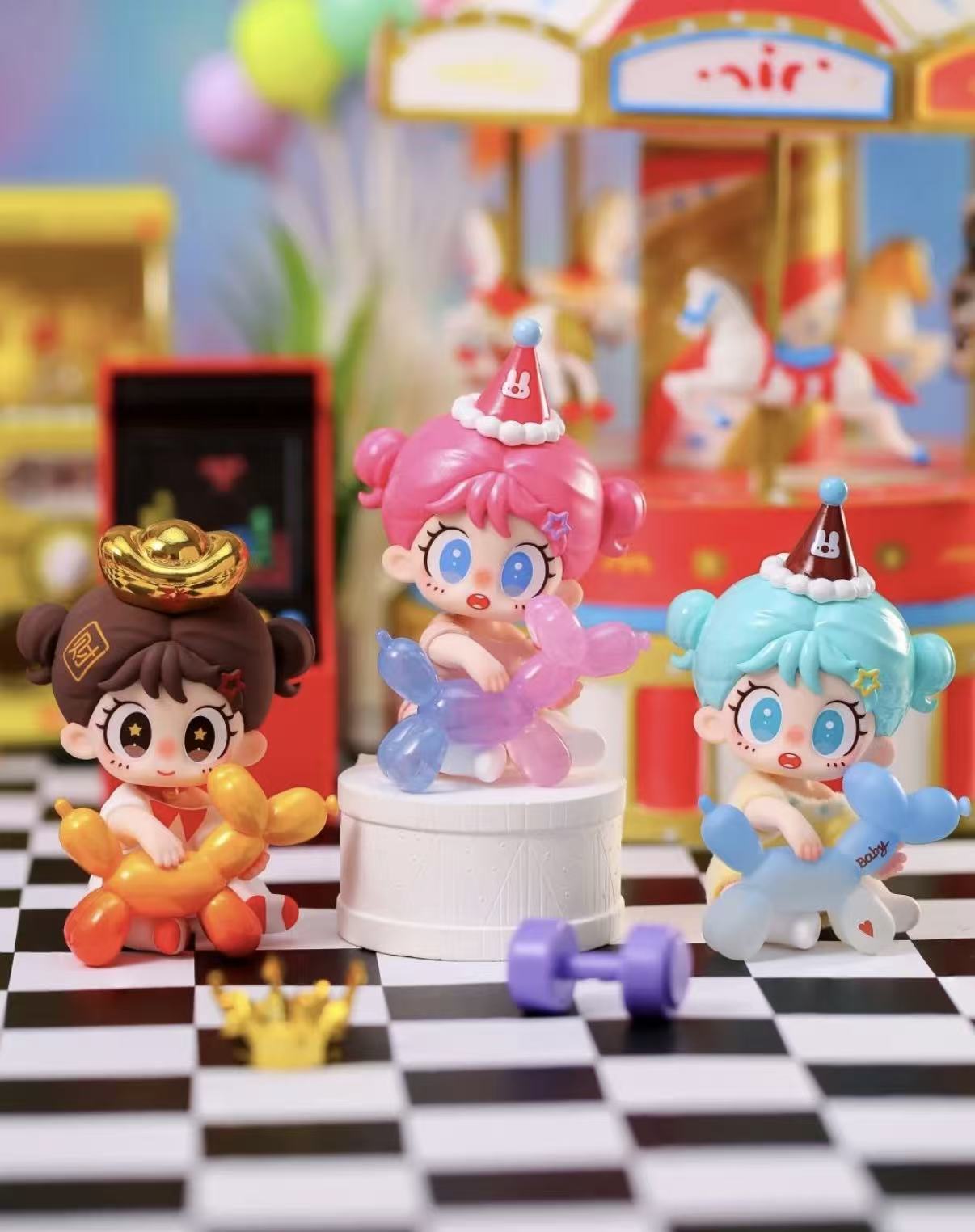 🌈 Rainbow Puppy Party（Whole Box 9pcs）