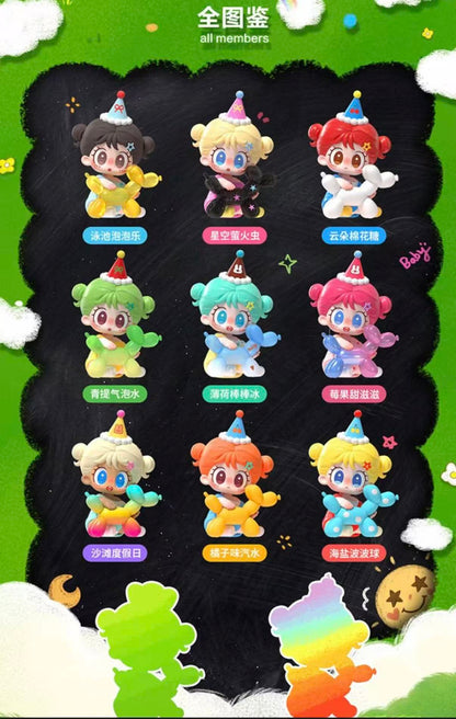 🌈 Rainbow Puppy Party（Whole Box 9pcs） Whole Box
