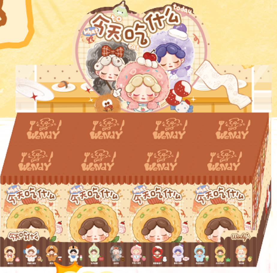 Wendy To What Eat Today? (Whole Box 8pcs Mini Fluffy)