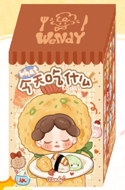 Wendy To What Eat Today? (Whole Box 8pcs Mini Fluffy)